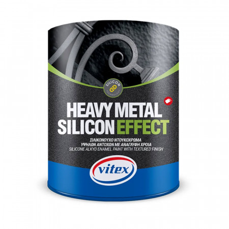 Heavy Metal Silicon Enamel Paint Base Effect